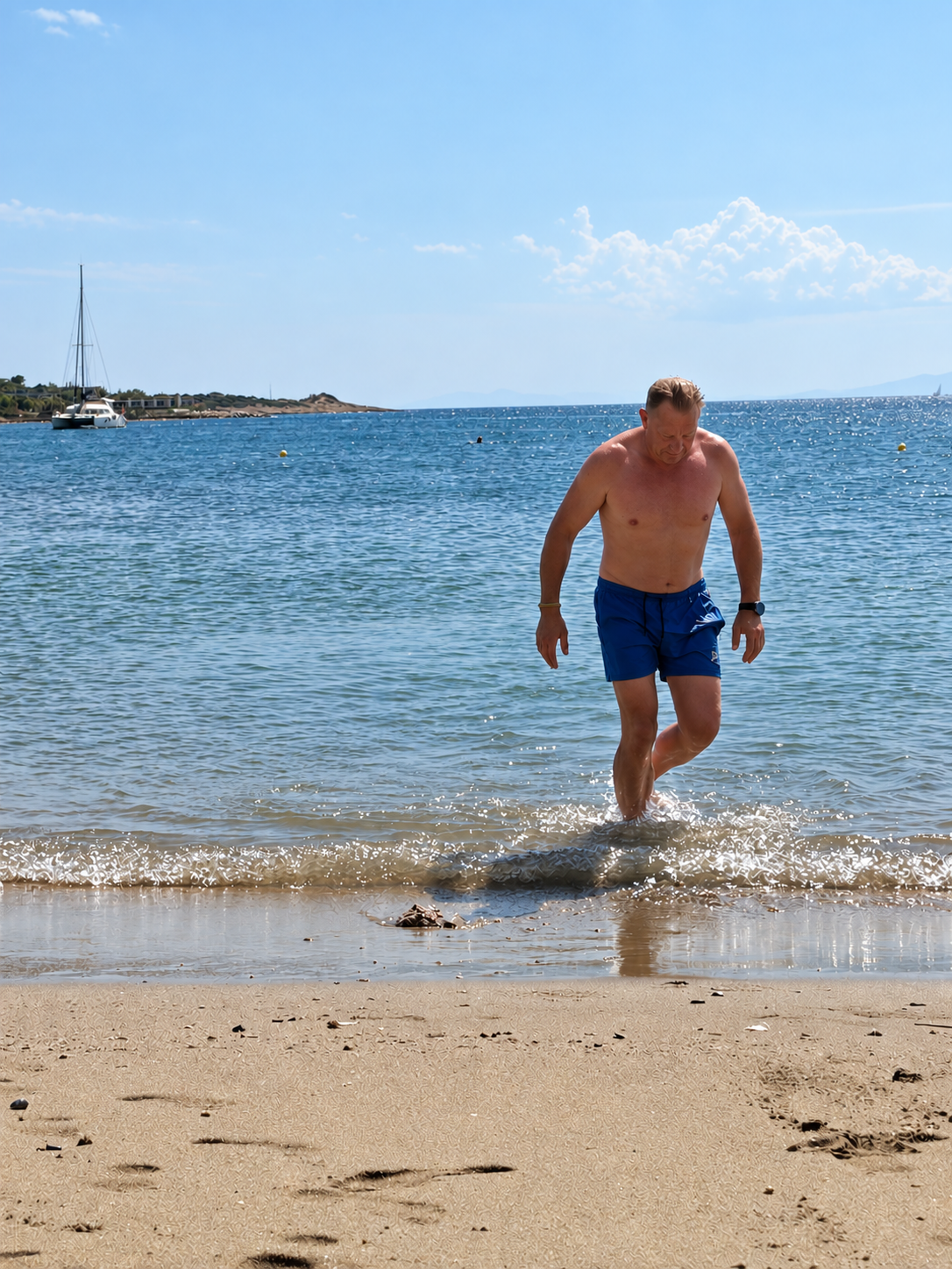 Baden am 4. September beim Athen-Tag