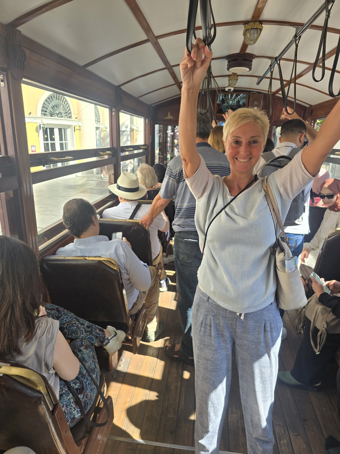 Historische Bahn in Istanbul